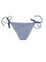 Трусы-бикини на завязках AGNES || ВКТ CE Труси купальні жіночі AGNES, р.98, синій-білий