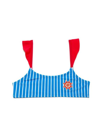 Костюм куп. дев. E CHARM || Костюм купальний для дівчат E CHARM, р.122,128-64, блакитний