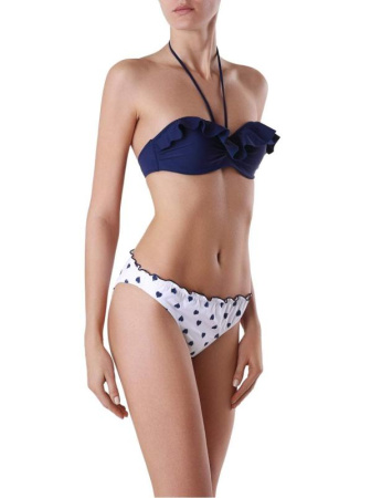 Трусики-бикини со средней посадкой MARGARITA || Труси куп. жін. CE MARGARITA, р.102, marino-white