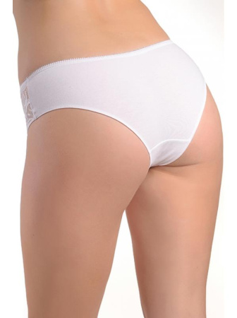 Полные трусики ORO Laura 2256 Белый || Полные трусики ORO Laura 2256 Белый