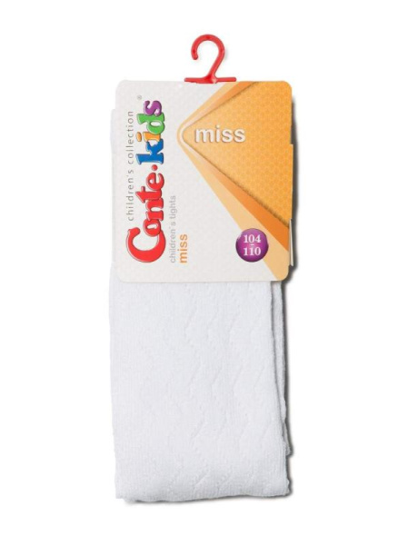 Колготки дитячі Conte Kids MISS 7С-80СП, р. 92-98, 268 білий Колготки дитячі Conte Kids MISS 7С-80СП, р. 92-98, 268 білий