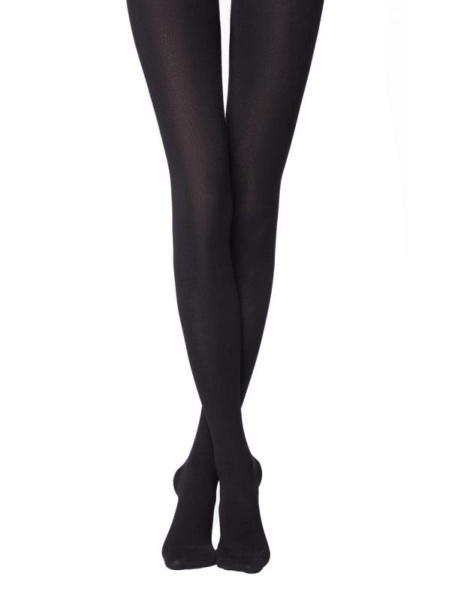 Теплые хлопковые колготки с заниженной талией COTTON TOP 250, р.3, Nero Теплые хлопковые колготки с заниженной талией COTTON TOP 250, р.3, Nero