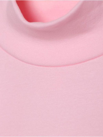 Хлопковый джемпер-гольф DD 1072 || Джемпер дів. CE DD 1072, р.116,122-60, ice pink