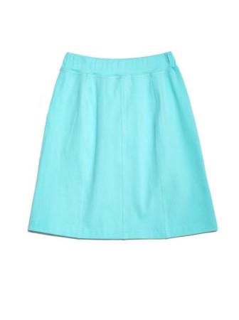 Юбка А-силуэта с металлическим декором MALIBY || Спідниця жін. CE MALIBY, р.170-102, aqua blue