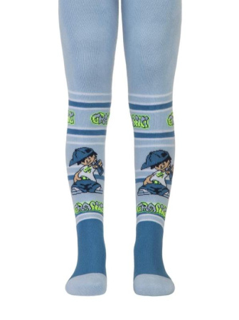 Колготки детские Conte Kids SOF-TIKI 7С-38СП, р.62-74, 391 блакитний