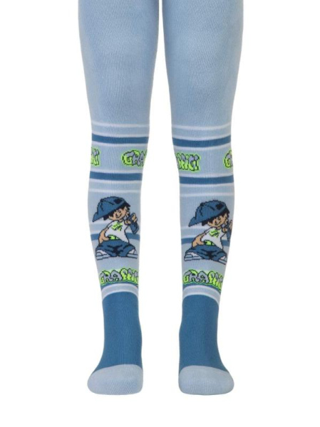 Колготки дитячі Conte Kids SOF-TIKI 7С-38СП, р. 80-86, 391 блакитний Колготки дитячі Conte Kids SOF-TIKI 7С-38СП, р. 80-86, 391 блакитний