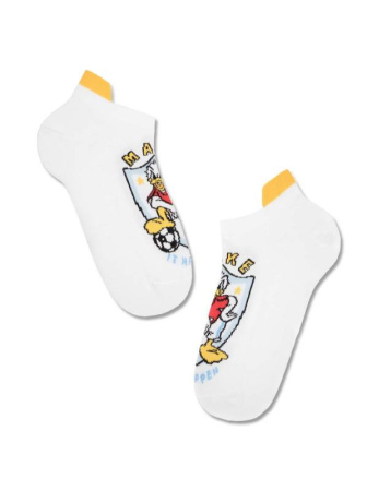 Носки дет. CK DISNEY (короткие) 17С-171СПМ || Шкарпетки дит. DISNEY (ультракороткі) 17С-171СПМ, р.20, 370 білий