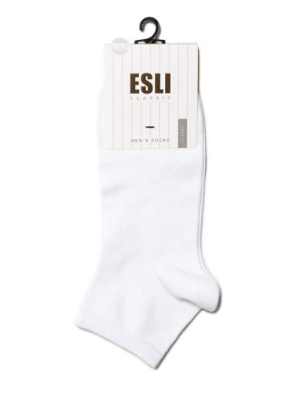 Носки муж. E CLASSIC (короткие) 14С-120СПЕ, р.25, 000 белый || Шкарпетки чол. ESLI CLASSIC (короткі) 14С-120СПЕ, р.29, 000 білий