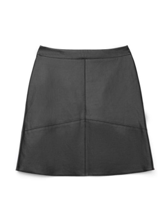 Юбка А-силуэта с напылением &quot;под кожу&quot; ALLURE || Спідниця жін. CE ALLURE, р.170-94, black