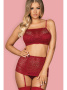 Комплект Obsessive Lividia set  Красный || Комплект Obsessive Lividia set  Красный