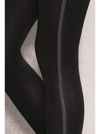 Женские колготки с узором Gatta Loretta 124 50 den, 2, nero(чёрный) || Женские колготки с узором Gatta Loretta 124 50 den, 2, nero(чёрный)