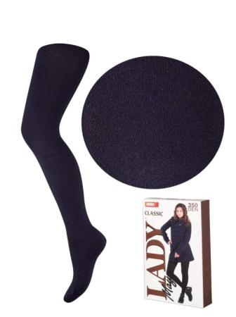 Колготки женские модал LADY MAY Classic 350 modal, 2, Серый меланж || Колготки женские модал LADY MAY Classic 350 modal, 2, Серый меланж