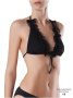 Лиф с мягкими треугольными чашками и эффектным кружевом SANDRA || Бюстгалтер купальний жін. CE SANDRA, р.92-98, black