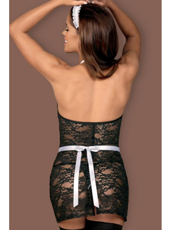 Костюм Obsessive Servgirl costume Черно-белый || Костюм Obsessive Servgirl costume Черно-белый