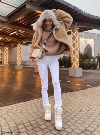 Ультракомфортные моделирующие джинсы CON-128 || Брюки джинсові жін. CE CON-128, р.164-90, white