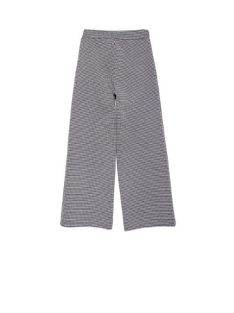 Кюлоты с высокой посадкой и рисунком &quot;гусиная лапка&quot; CLASSIC CHIC || Брюки жін. CE CLASSIC CHIC, р.164-102, grey-ivory check