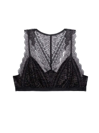 Кружевное бюстье с люрексом MONIKA LBE 819 || Бюстьє жіноче CE MONIKA LBE 819, р.170-84, white-gold