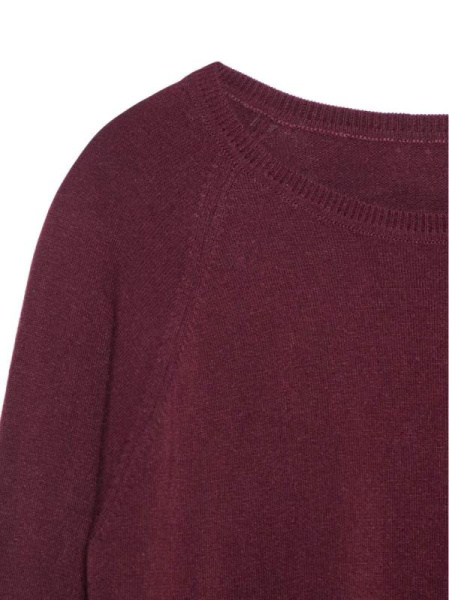 Вязаный джемпер из пряжи с вискозой премиального качества LDK 054