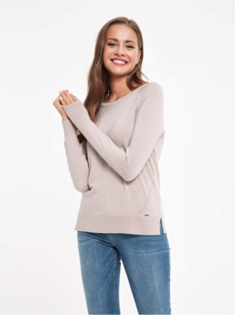 Джемпер из пряжи с вискозой премиального качества 025