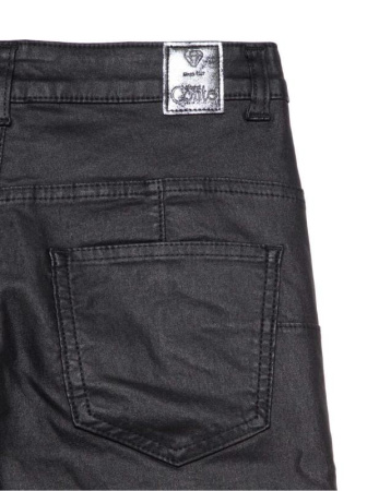 Моделирующие джинсы skinny с высокой посадкой и покрытием под кожу CON-220 || Брюки джинсові жін. CE CON-220, р.170-90, black