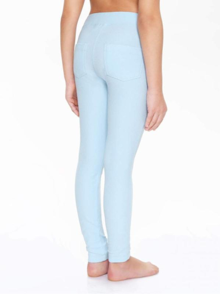 Джеггинсы с ярким рисунком из неоновых стразов ROConte Kids STAR, р.140, 146-76