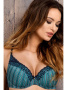 Бюстгальтер push up Kinga Print PU-563 Сине-бирюзовый || Бюстгальтер push up Kinga Print PU-563 Сине-бирюзовый