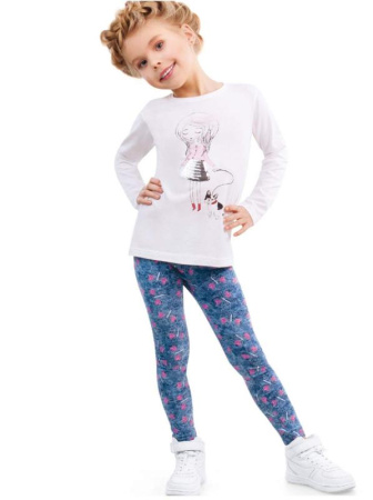 Леггинсы с яркими рисунками FLY