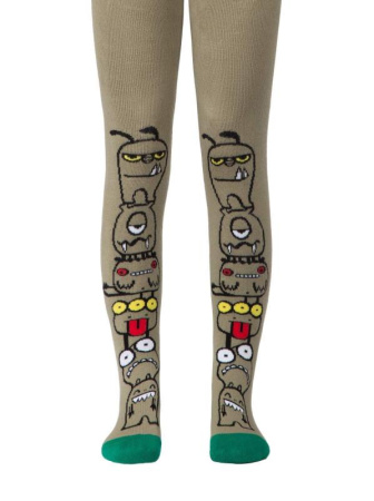 Колготки детские Conte Kids SOF-TIKI 7С-38СП, р.80-86 (14), 529 гірчичний