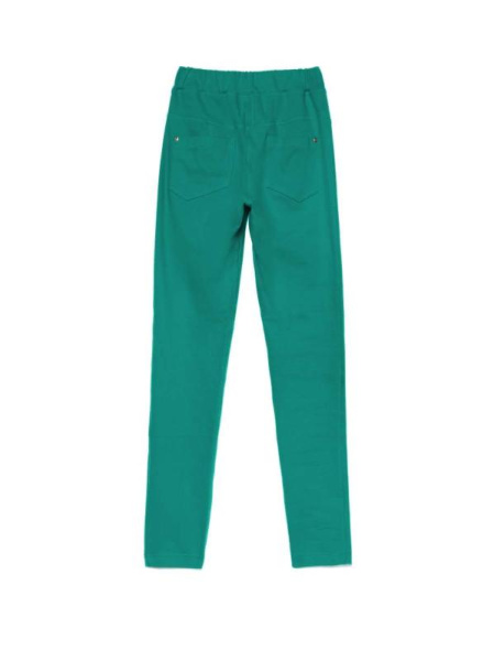 Моделирующие джеггинсы с высокой посадкой INSTYLE, р.164-94, emerald green
