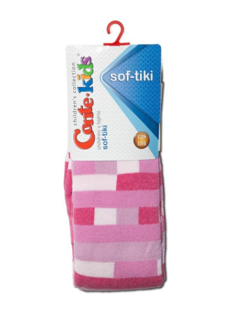 Колготки детские Conte Kids SOF-TIKI 7С-38СП, р.116-122, 393 рожевий || Колготки дитячі Conte Kids SOF-TIKI 7С-38СП, р. 116-122, 393 рожевий