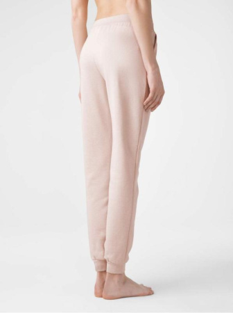Джоггеры ORA с высокой посадкой с легким мерцанием люрекса || Брюки жін. CE ORA, р.164-94, shiny rose