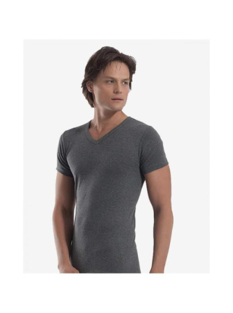 Мужская футболка Oztas A-1062, S, Светло-Серый