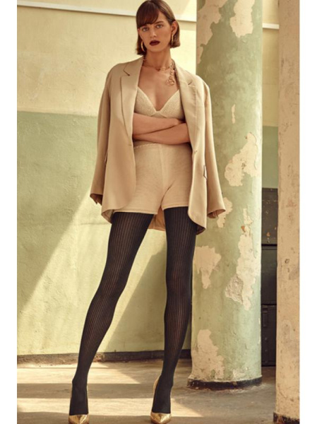 Колготки Gabriella Lina 60 den без трусиковой части Черный Колготки Gabriella Lina 60 den без трусиковой части Черный