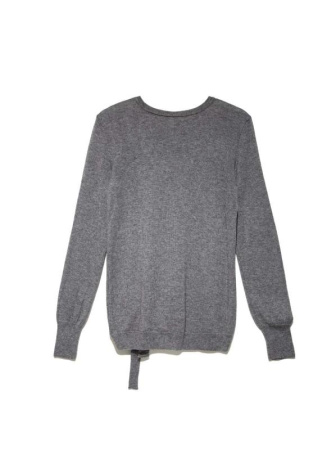 Экстрамягкий джемпер с декоративной сборкой LDK 067 || Джемпер жін. CE LDK067 18С-219СП, р.170-88, black