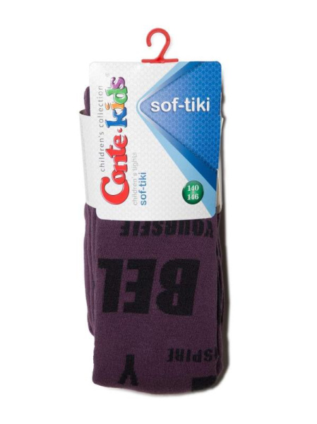 Колготки дитячі Conte Kids SOF-TIKI 7С-38СП, р. 140-146 (22), 532 сірий-чорний Колготки дитячі Conte Kids SOF-TIKI 7С-38СП, р. 140-146 (22), 532 сірий-чорний