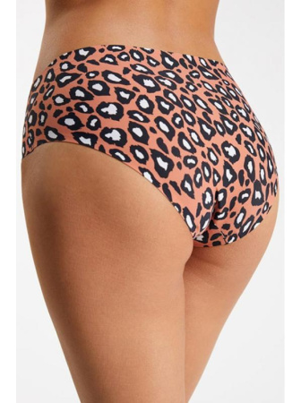 Полные трусики Julimex Simple Panther Черно-белый-капучино || Полные трусики Julimex Simple Panther Черно-белый-капучино