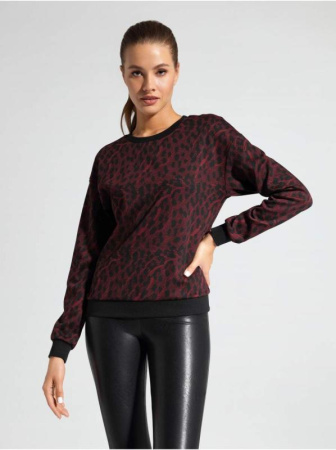 Свитшот c леопардовым рисунком LD 1054