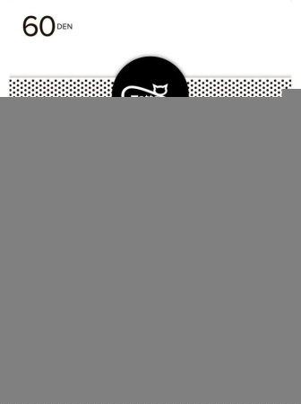 Женские колготки с узором Gatta Flash &amp;amp; Black wz.04 60 den, 2, nero/silver(чёрный/серебрянный)