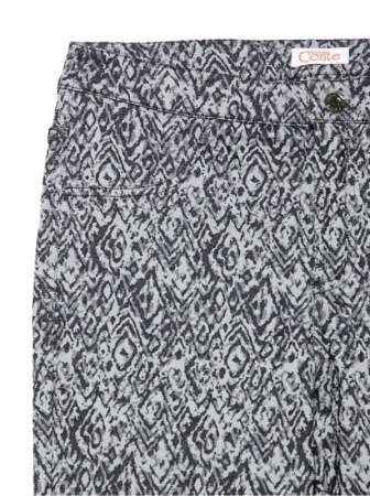 Брюки с монохромным принтом ERIDA || Брюки жін. ERIDA, р.164-72-100, black