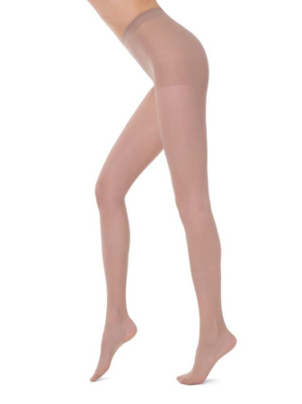 Матовые колготки с эффектом пудры ultimate matt IDEAL 20 Lycra, р.4, beige