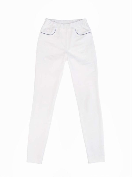 Моделирующие джеггинсы с высокой посадкой VOYAGE, р.170-98, white