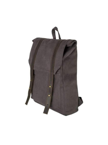 Рюкзак Унисекс Exodus Leather  Canvas  Коричневый R0502Ex041