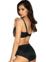 Комплект Ewa Bien Aisha - бюстгальтер с мягкой чашкой B139 и полные трусики C124 Черный || Комплект Ewa Bien Aisha - бюстгальтер с мягкой чашкой B139 и полные трусики C124 Черный