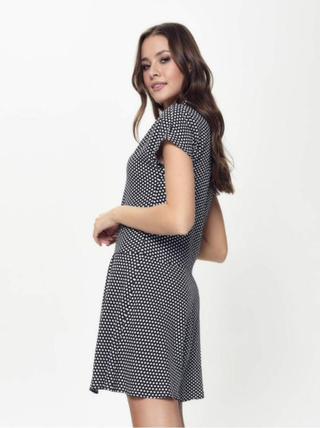 Легкое платье-рубашка с принтом &quot;звезды&quot; LPL 884