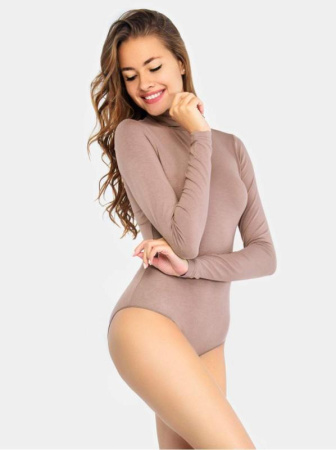 Базовая боди-водолазка из вискозы LBD 601