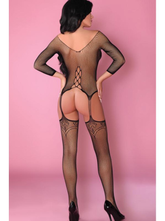 Комбинезон-сетка LivCo Corsetti Dalitso Черный || Комбинезон-сетка LivCo Corsetti Dalitso Черный