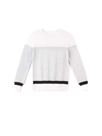 Экстрамягкий фактурный джемпер с металлическим блеском 035 || Джемпер жін. CE LDK035 17С-169СП, р.170,176-92, сірий