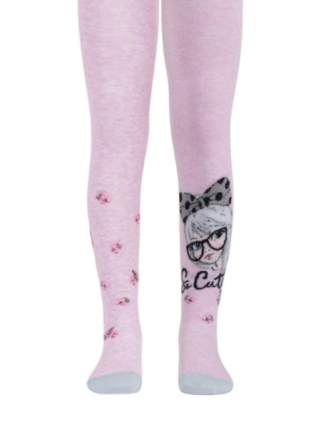 Колготки дитячі Conte Kids TIP-TOP 19С-36СП, р. 128-134 (20), 545 білий