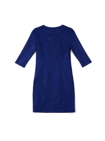 Платье-футляр из искусственной замши с карманами 838 || Плаття жін. CE LPL 838, р.170-104-110, Marino