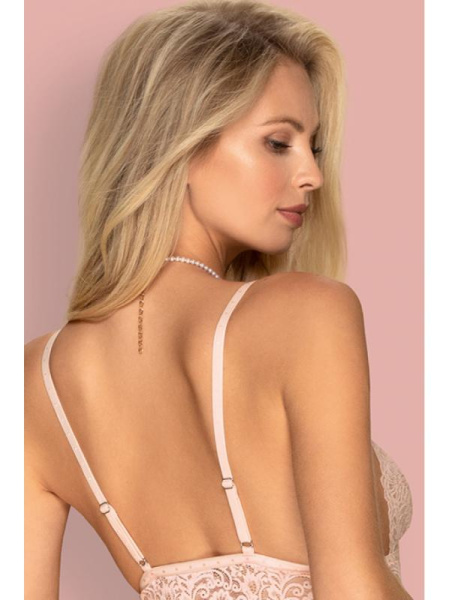 Модный аксессуар к бюсту Obsessive A757 Перламутровый